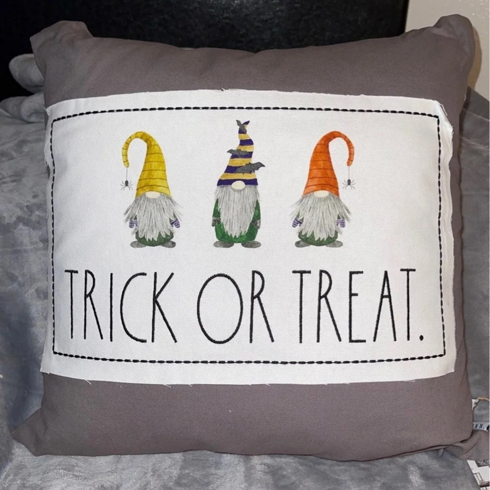 Rae Dunn TRICK OR TREAT pillow